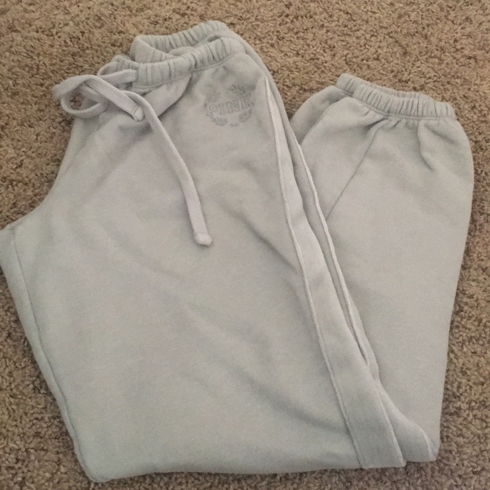 Pink sweatpants